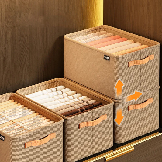 1/2/3PCS Collapsible Clothing Organizer Closet