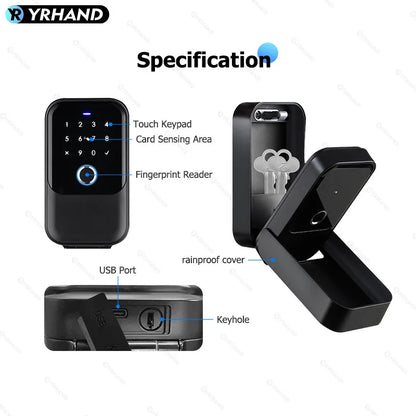 YRHAND TTlock password Smart Fingerprint Digital card