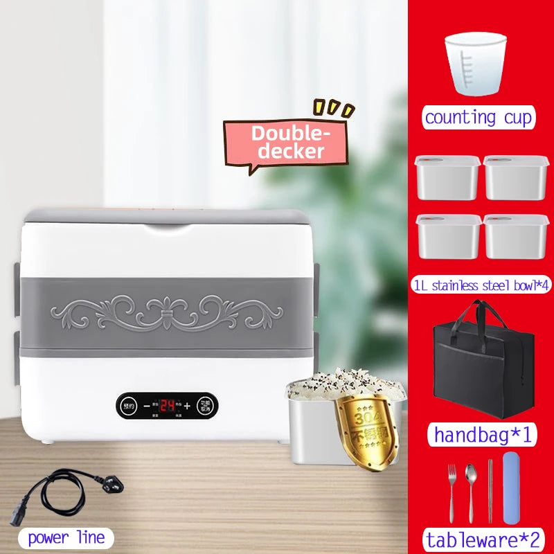 Large Capacity Electric Food Heater Pre-Heating Plug-In Steaming Cooking
