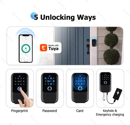 YRHAND TTlock password Smart Fingerprint Digital card