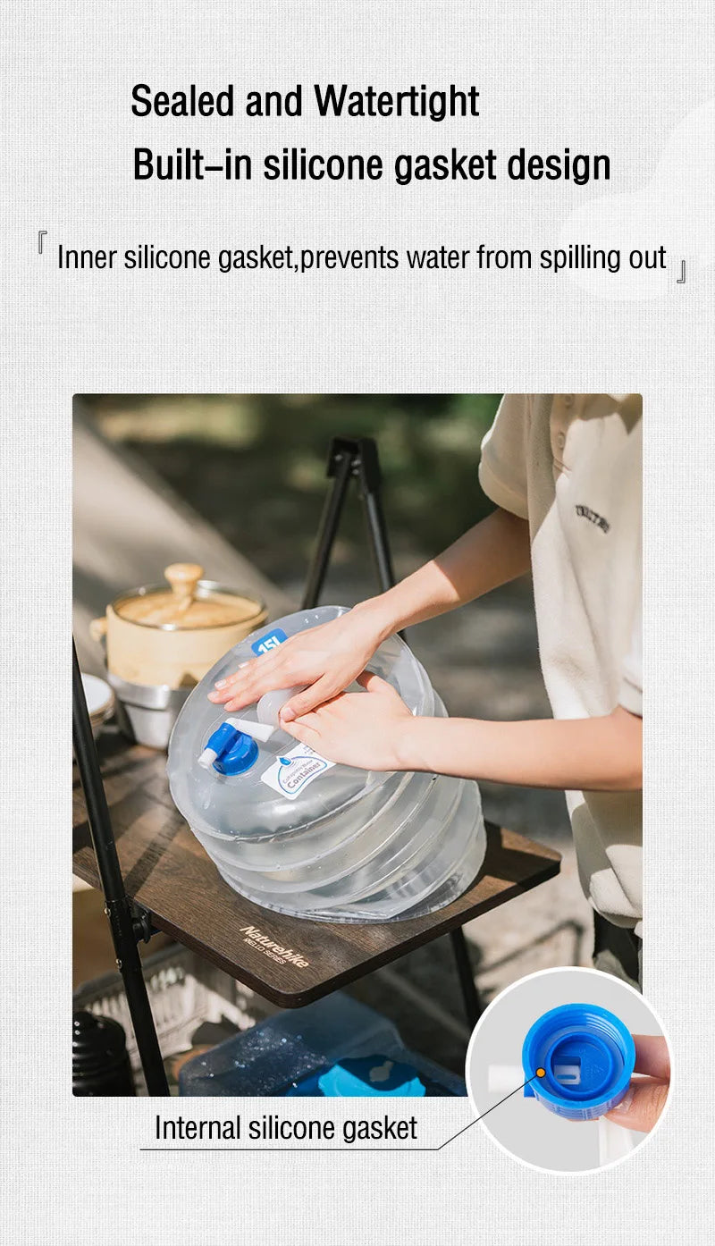 Collapsible Water Bucket Foldable Water Storage