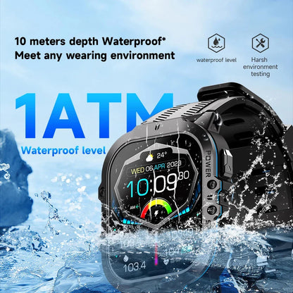 OUKITEL Smart Watch BT20 Sport SmartWatch BT5.2 350mAh 1.96" AMOLED Display