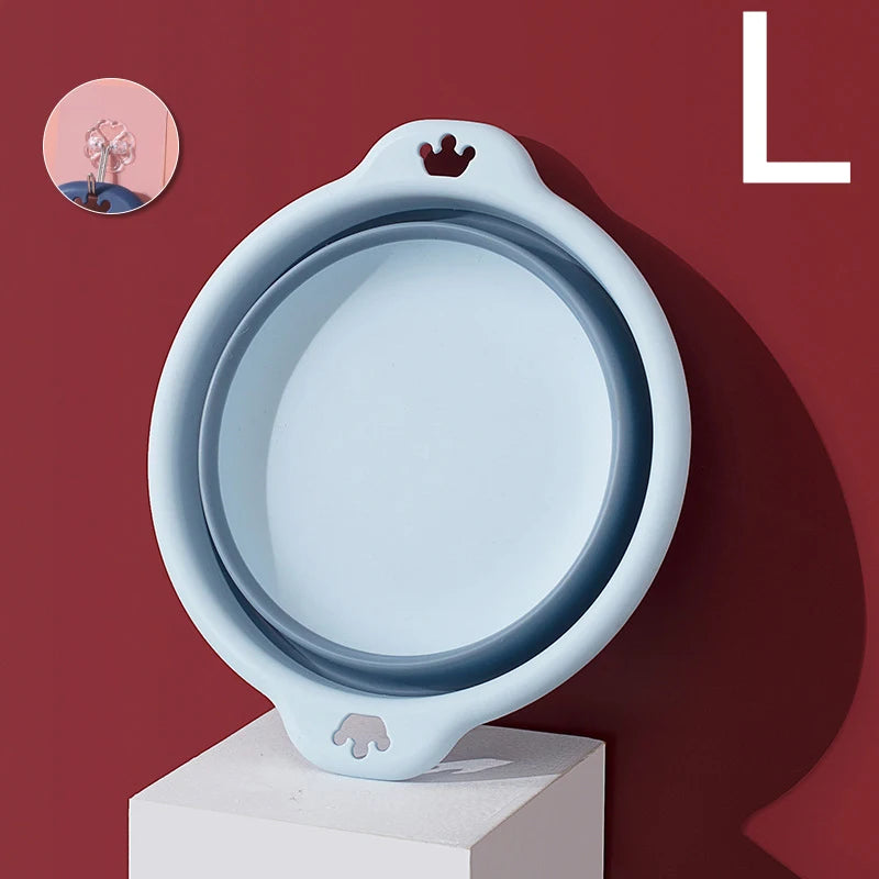 Household Foldable Plastic Basin