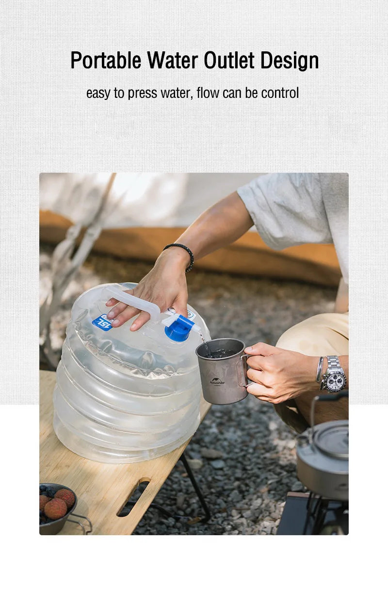 Collapsible Water Bucket Foldable Water Storage