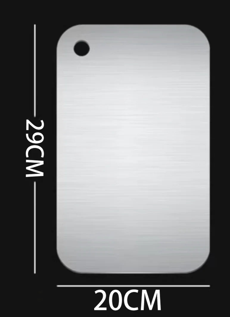 Titanium Cutting Boards for Kitchen Stainless Board 304 Steel Thickened Double Sided
