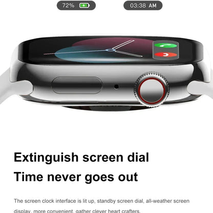 2025 For Apple GPS Watch 10 Smart Watch NFC Men HD AMOLED Memory Music 3D Surround Bluetooth Call Waterproof Smartwatch Woman