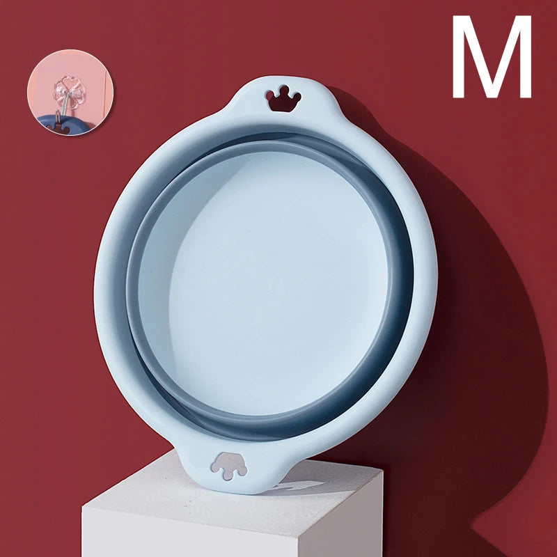 Household Foldable Plastic Basin