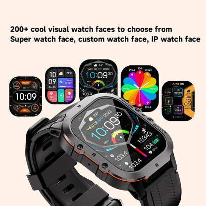 OUKITEL Smart Watch BT20 Sport SmartWatch BT5.2 350mAh 1.96" AMOLED Display