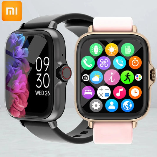 Xiaomi Waterproof Smart Watch with Message Answer Call Sleep Monitoring Pedometer Information Alerts For iPhone Android All