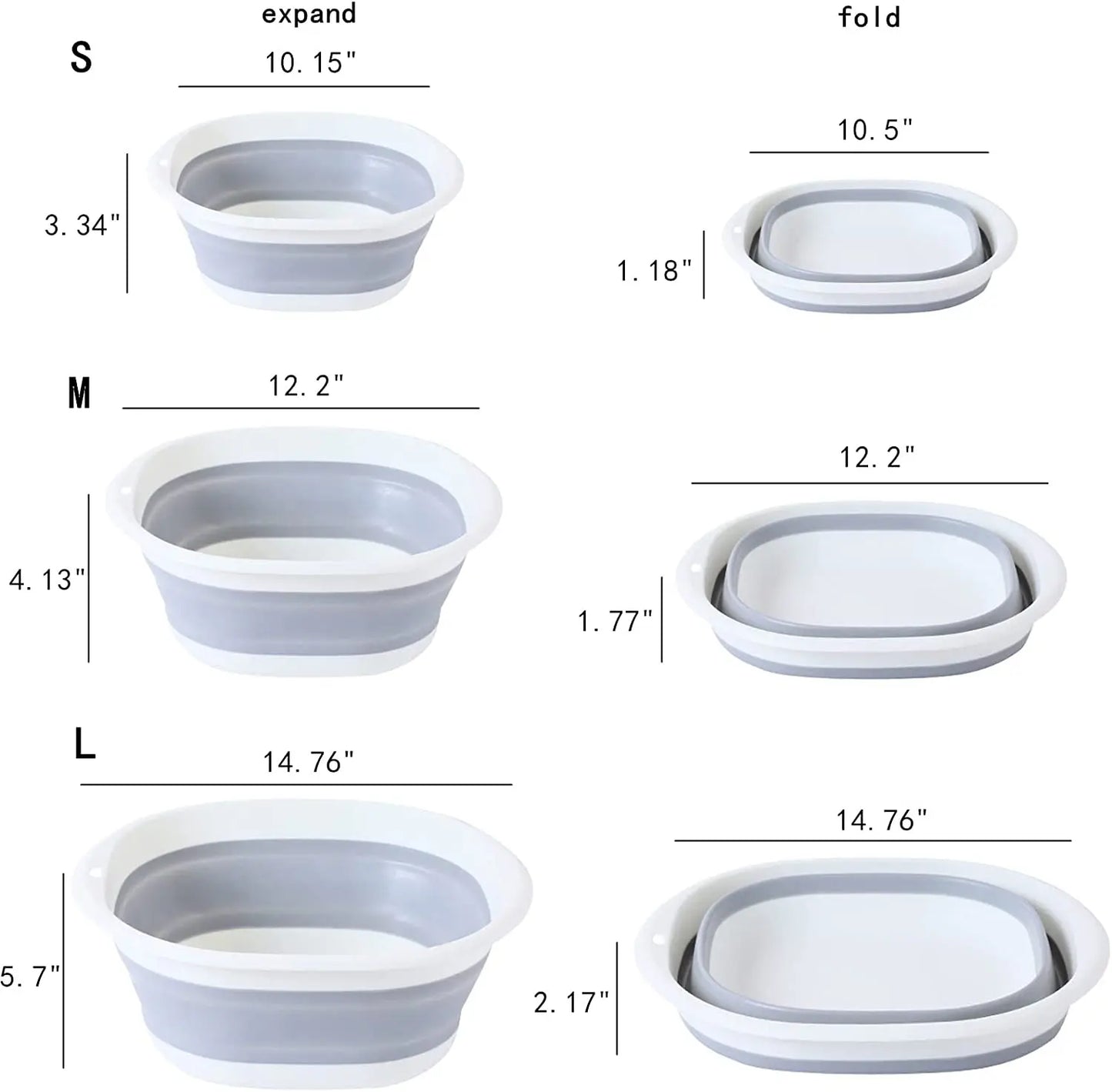Folding Wash Basin Multi-purpose