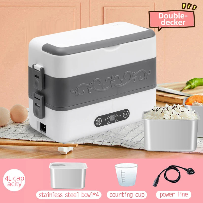 Large Capacity Electric Food Heater Pre-Heating Plug-In Steaming Cooking