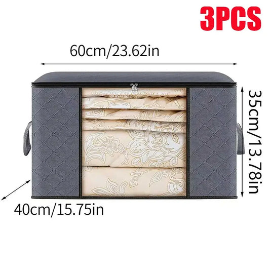 1/3pc Large Capacity Blanket Storage Bag