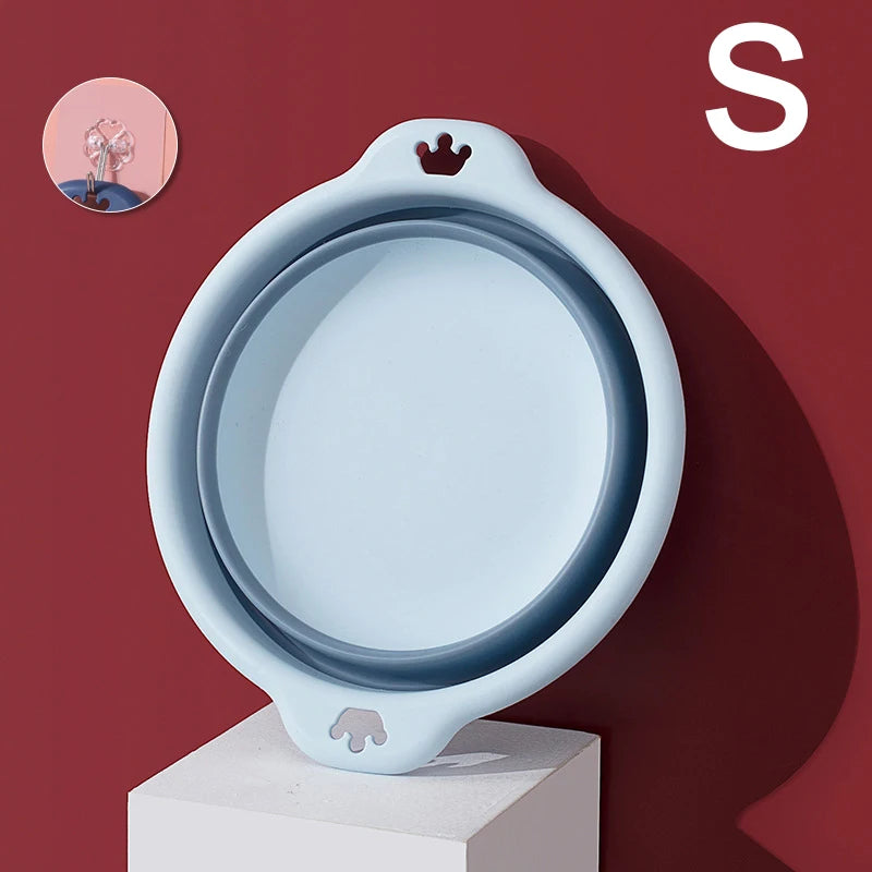 Household Foldable Plastic Basin