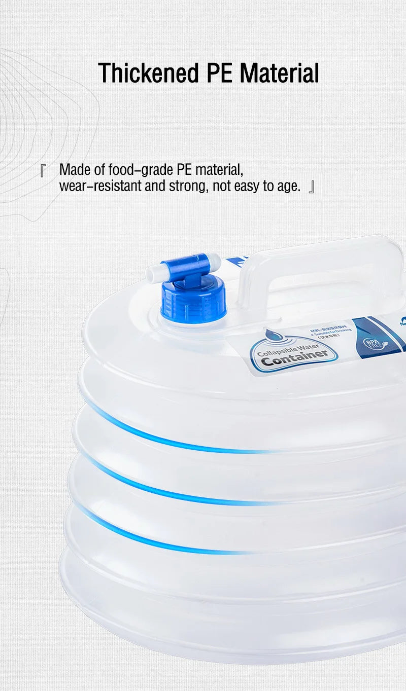 Collapsible Water Bucket Foldable Water Storage