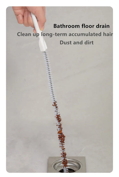Hair Sewer Sink Cleaning Drain Pipe Flexible Cleaner Clog Plug Hole Remover Tool