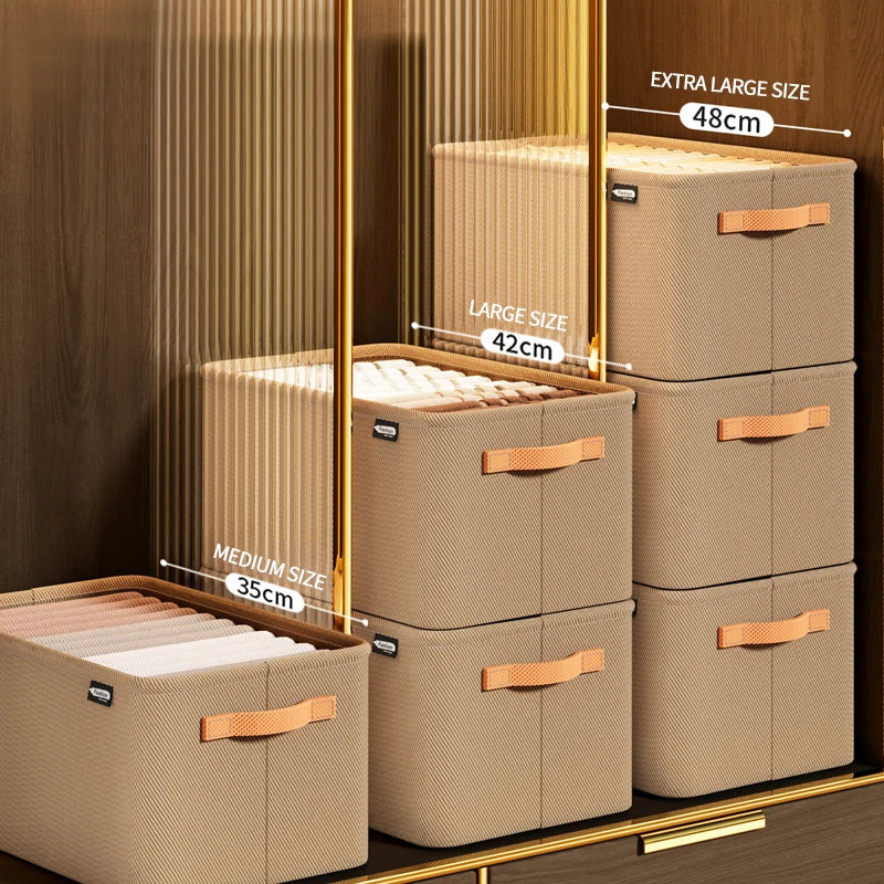 1/2/3PCS Collapsible Clothing Organizer Closet