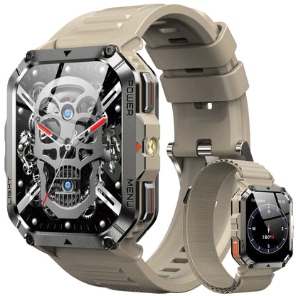 Blackview 2025 New Outdoor Smartwatch 900mAh W70 Pro 2.01'' TFT HD Screen Waterproof Men Watches with Emergency Lighting Compass